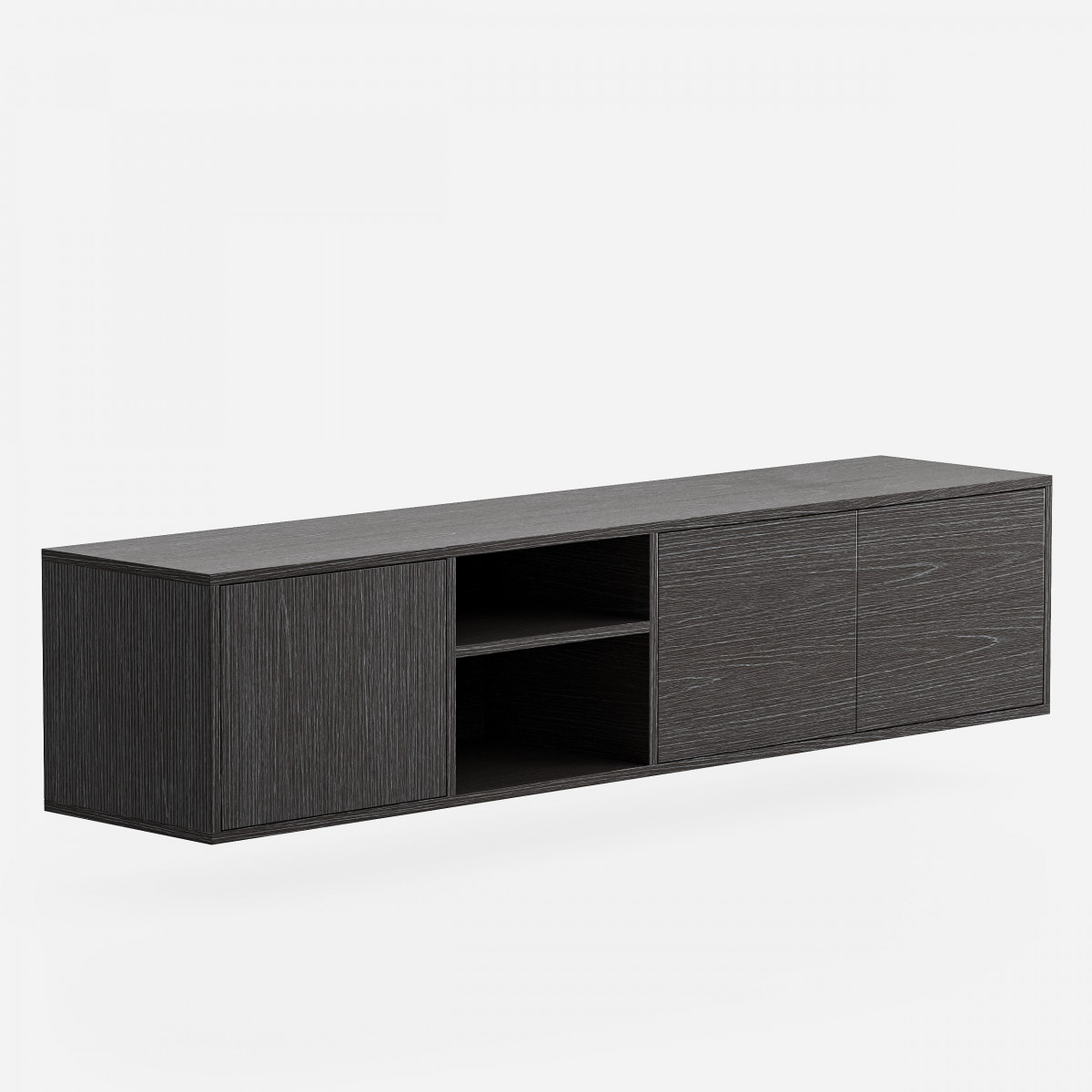 ТВ-тумба Japandi Batten 7 подвесная 